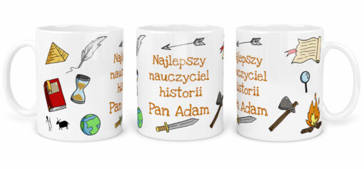 Kubek dla Nauczyciela Historii Personalizowany