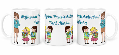 Kubek Najlepsza Przedszkolanka Personalizowany
