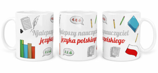 Kubek dla Nauczyciela Języka Polskiego