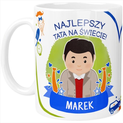 Personalizowany Kubek dla taty - Najlepszy TATA