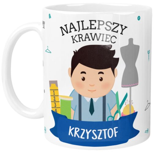 Kubek dla Krawca Projektanta Personalizowany