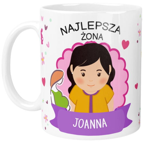 Personalizowany Kubek dla Kobiety w CIĄŻY Baby Shower