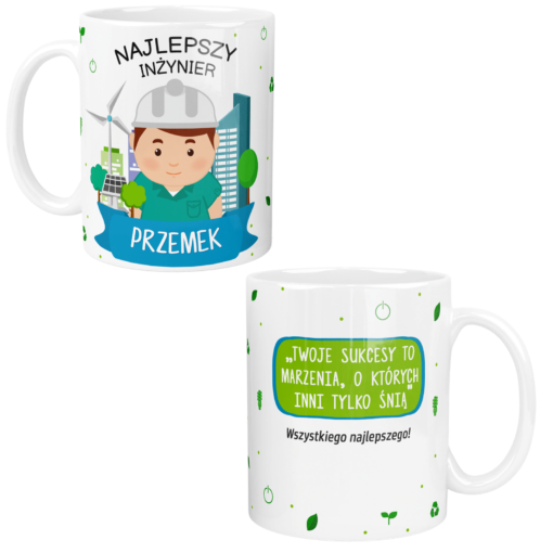 Kubek dla Inżyniera Ekologa Personalizowany