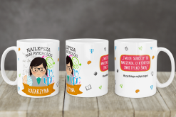 Alternative view of Kubek dla Pani Psycholog Personalizowany