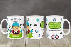 Alternative view of Kubek dla Rowerzysty Kolarza Personalizowany