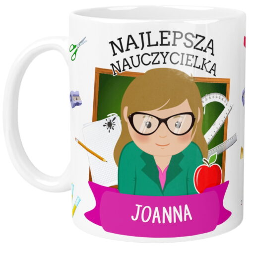 Personalizowany Kubek dla Każdej Nauczycielki