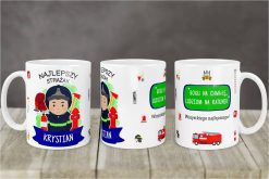 Alternative view of Kubek dla Stra偶aka OSP PSP Personalizowany