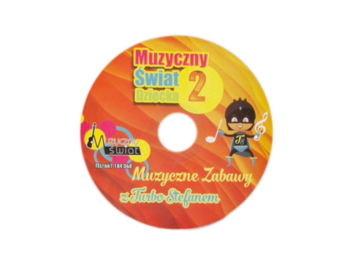 Muzyczny Świat Dziecka 2 - Zabawy Rytmika PŁYTA CD TURBO STEFAN