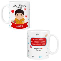 Kubek dla Najlepszego Męża Faceta Personalizowany