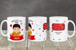 Alternative view of Kubek dla Najlepszego M臋偶a Faceta Personalizowany