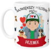 Kubek dla Miłośnika Psów Personalizowany