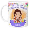 Kubek dla Najlepszej Kobiety na Świecie Personalizowany