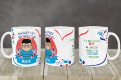 Alternative view of Kubek dla Najlepszego Taty Ojca Personalizowany