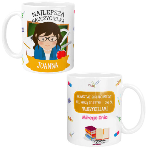Kubek dla Każdej  Nauczycielki Personalizowany