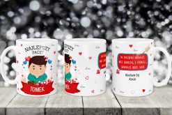 Alternative view of Kubek dla Najlepszego Faceta Personalizowany na Rocznice