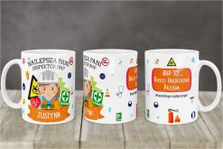 Alternative view of Kubek dla Pani Inspektor BHP Personalizowany