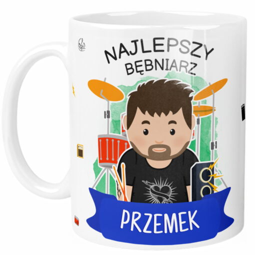 Kubek Perkusisty Personalizowany