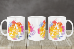 Alternative view of Kolorowy Kubek z Imieniem Monogram