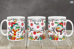 Kubek Świąteczny Z Mikołajem Bałwankiem 3D 14 Wzorów | Kreatorprezentu.pl Kubek Świąteczny z Mikołajem Bałwankiem 3D 14 Wzorów | KreatorPrezentu.pl | 03 wizu final