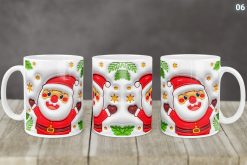 Kubek Świąteczny Z Mikołajem Bałwankiem 3D 14 Wzorów | Kreatorprezentu.pl Kubek Świąteczny z Mikołajem Bałwankiem 3D 14 Wzorów | KreatorPrezentu.pl | 06 wizu