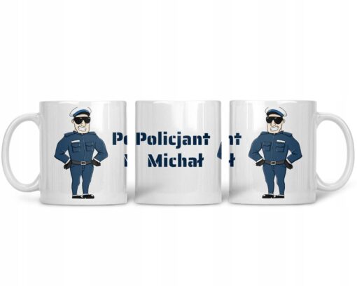 Kubek z Imieniem dla Policjanta