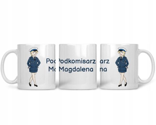 Kubek dla Policjantki Podkomisarz