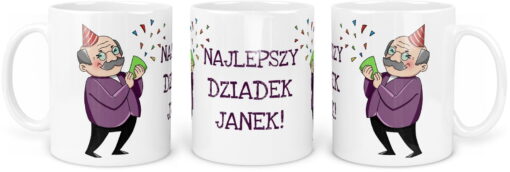 KUBEK Najlepszy DZIADEK na Prezent Urodziny