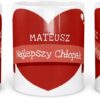 Kubek z Napisem Najlepszy Chłopak Personalizowany