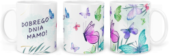 Alternative view of Kubek w KOLOROWE MOTYLE! Twój TEKST