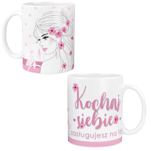 Kubek Motywacyjny Kochaj Siebie
