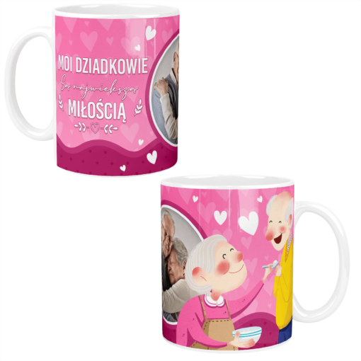 Kubek dla Dziadków ze Zdjęciem