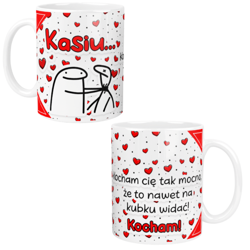 Personalizowany kubek na walentynki