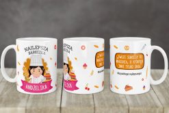 Alternative view of Kubek Najlepsza Babeczka - dla Mistrzyni Słodkości Personalizowany