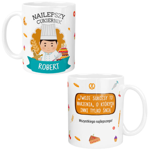 Kubek dla Cukiernika Personalizowany