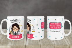 Alternative view of Kubek dla PANI PRAWNIK ADWOKAT Personalizowany