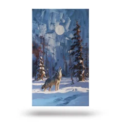 Obraz na P艂贸tnie - Zimowa Dramatyczno艣膰