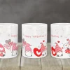 Kubek "Happy Valentine" ❤️ – Uroczy prezent walentynkowy