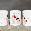 Kubek "Kocham Cię!" ❤️ – Romantyczny Prezent dla Ukochanej Osoby.
