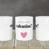Kubek "Will You Be My Valentine?" ❤️ – Romantyczny Prezent na Walentynki!