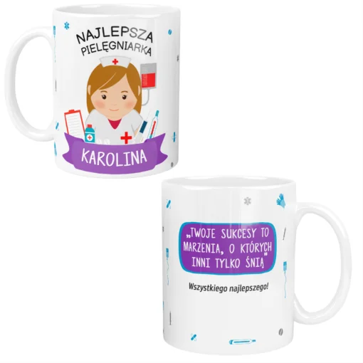 Kubek dla Pielęgniarki Położnej Personalizowany