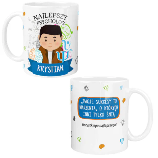 Kubek dla Psychologa Personalizowany