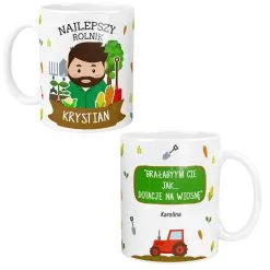 Kubek dla Rolnika Personalizowany