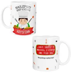 Kubek dla Kucharza Szefa Kuchni Personalizowany